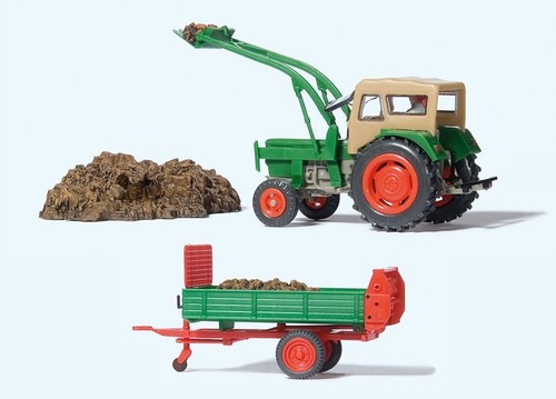 Tracteur deutz d6206 avec - deutz,
