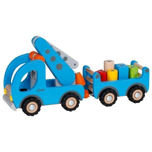 Camion grue avec remorque - , en