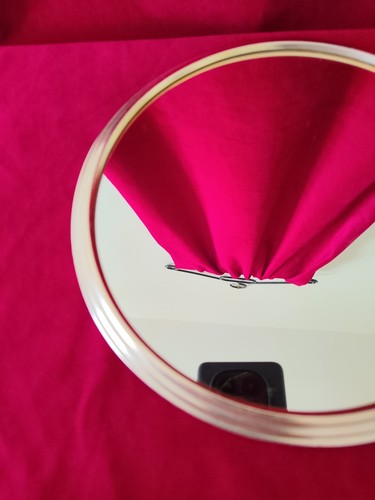 Plateau miroir 23cm - plateau,