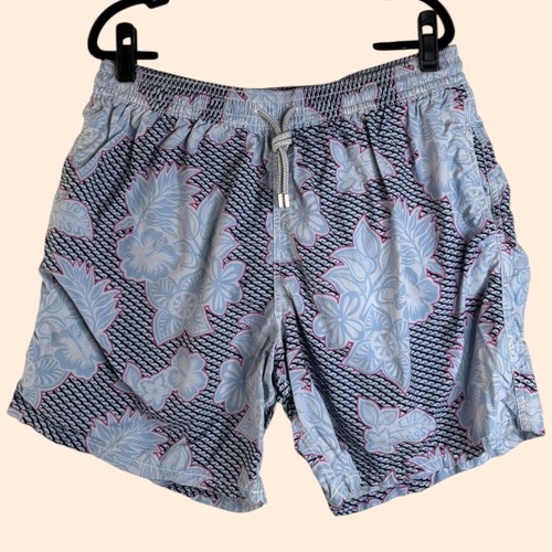 Vilebrequin blue floral - blue, swim