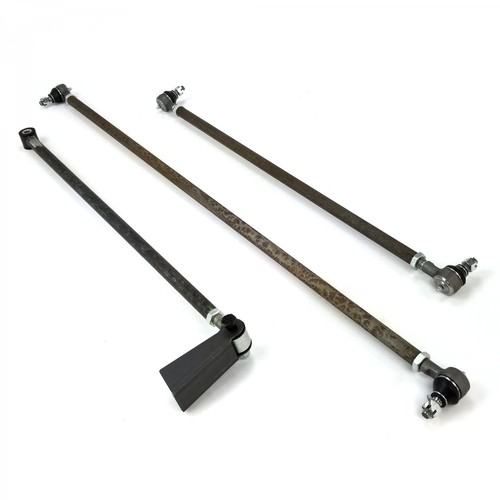 Dropped axle suspension tie - dropped,