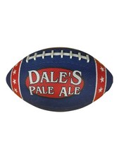 Dale’s Pale Ale Football Red White Blue Beer Advertising Breweriana Barware