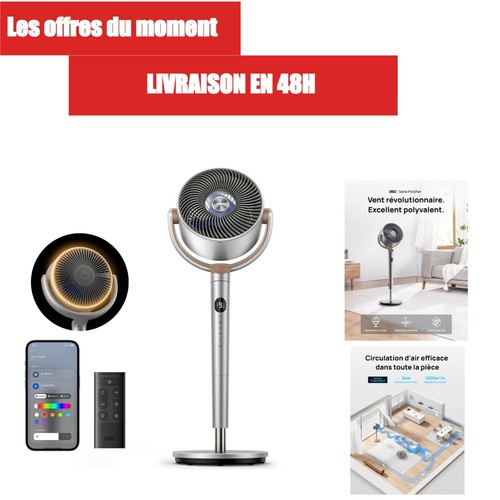 Dreo ventilateur sur pied - ventilateur,