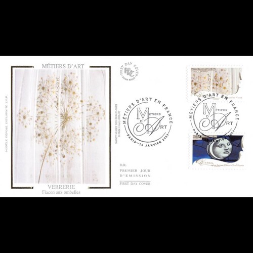 Fdc soie métiers art - métiers, d'art