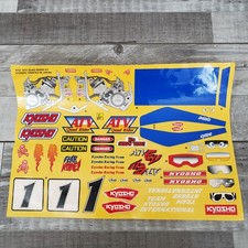 Kyosho ATV Quad Rider EP AT-27 Decal Set *READ*