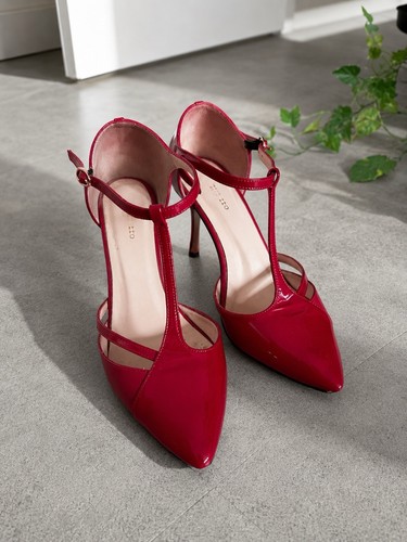 Repetto escarpins cuir verni