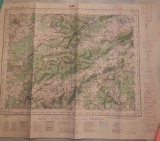 CARTE IGNF 1/50 000 LURE