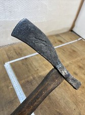 hache Signée outil ancien Old
