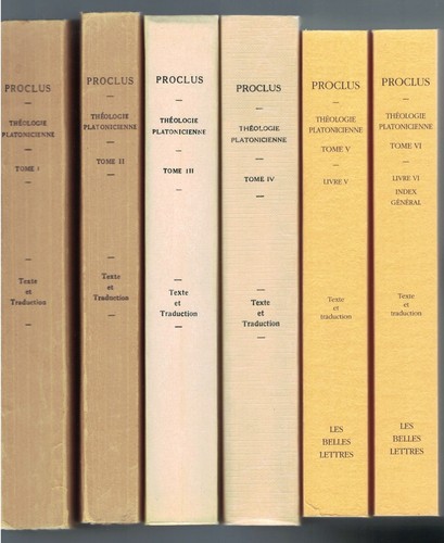 Proclus théologie - proclus,