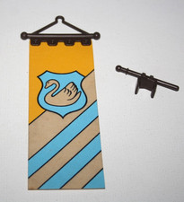 PLAYMOBIL 3666 BANNIERE JAUNE