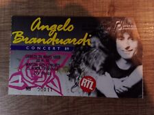 Billet De Concert Angelo Branduardi