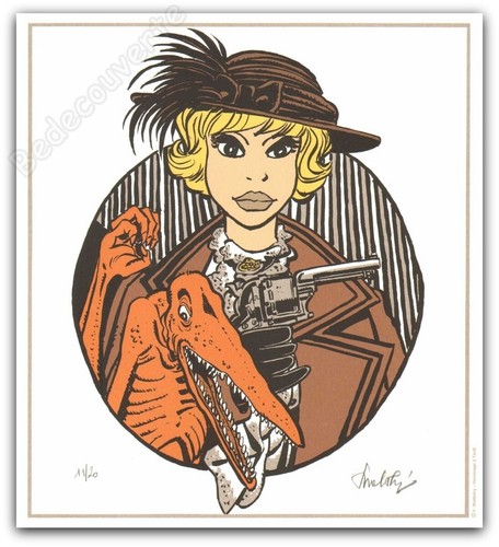 Affiche sérigraphie walthéry - affiche,