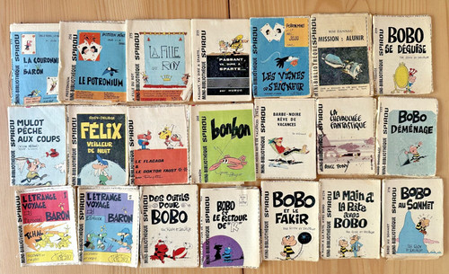 Mini livres spirou lot - mini-livres, 21