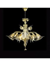 Lustre 5 Lumières Murano De