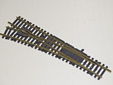 FLEISCHMANN ( 6049 L ) AIGUILLAGE MANUEL GAUCHE COEUR MOBILE RAILS LAITON HO