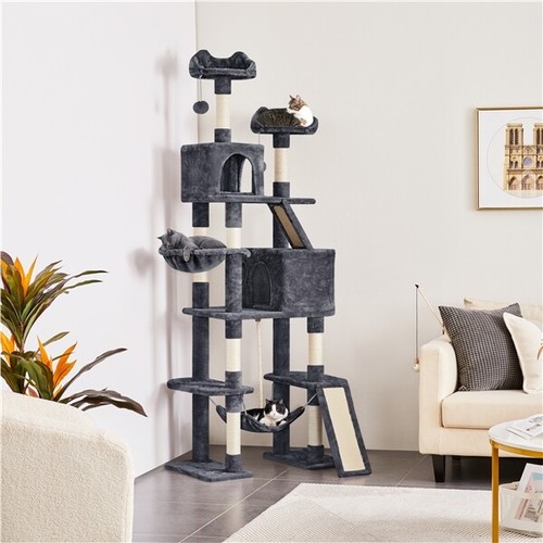 Arbre chat hauteur 209 cm - arbre,