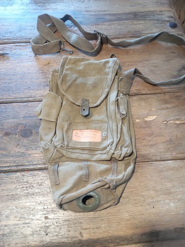 Sac dos militaire toile - dos,