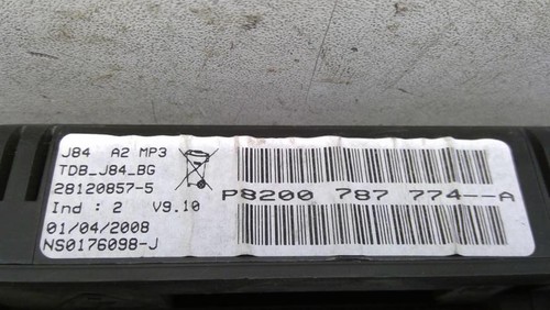 Compteur renault scenic - compteur,