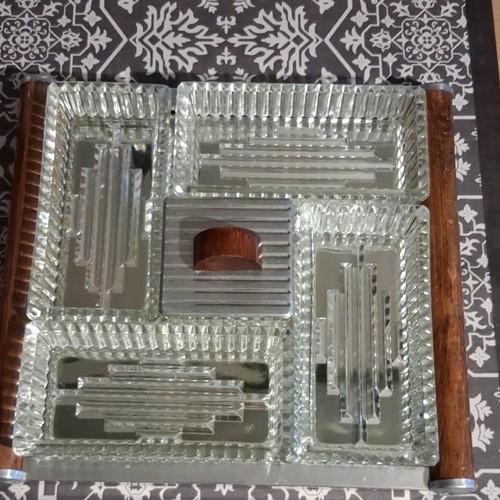 Plateau service verre et - de,