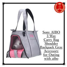 Sac de transport Sony AIBO 3 voies sac à dos bandoulière accessoire gris pour...