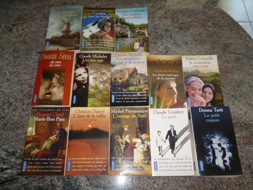Lot livres de poche - 13,