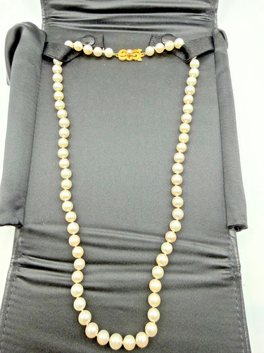 Mikimoto pearl necklace - mikimoto, 18"