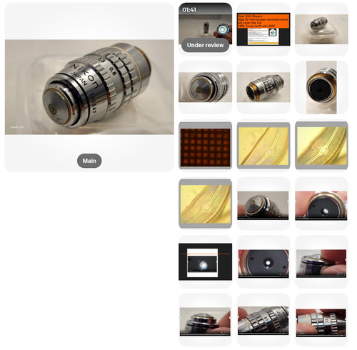 Objectif microscope nikon - objectif,