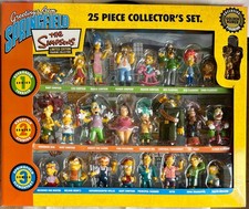 Set SIMPSONS SPRINGFIELD 25 pièces Edition Limitée 2006 avec Homer doré - NEUF