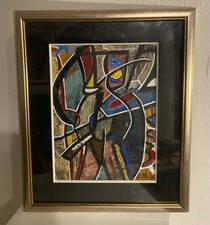 Robert MEYER (1940) Huile sur panneau signée en bas à gauche.