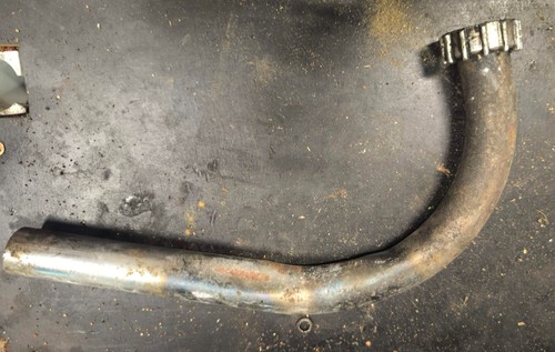 Tube ecrou echappement - tube,