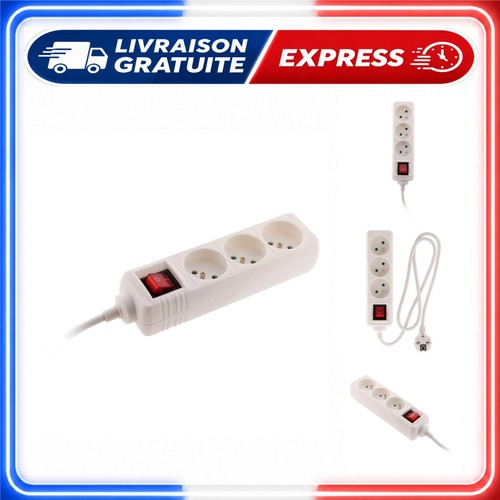 Zenitech multiprise prises - multiprise, 3