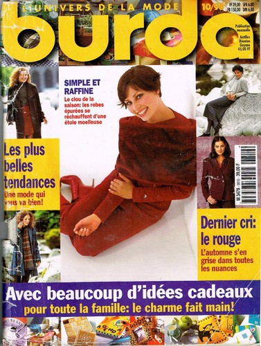 Burda patrons couture non - patrons,