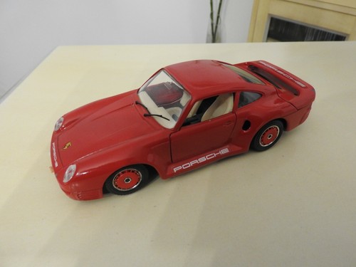 Burago metal porsche - metal,