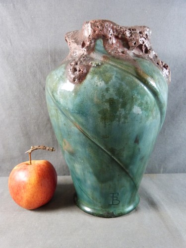 Vase art nouveau céramique - art,