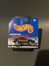 Hot Wheels Rare Ferrari 308 Short Card