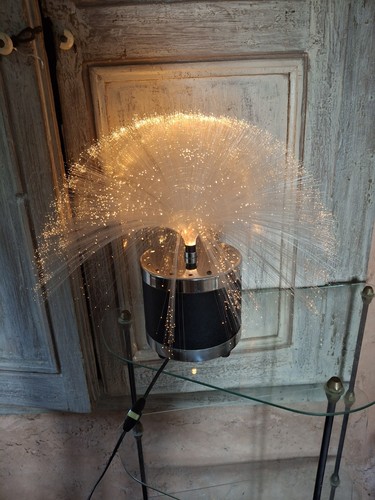 Lampe fibre optique - vintage, la