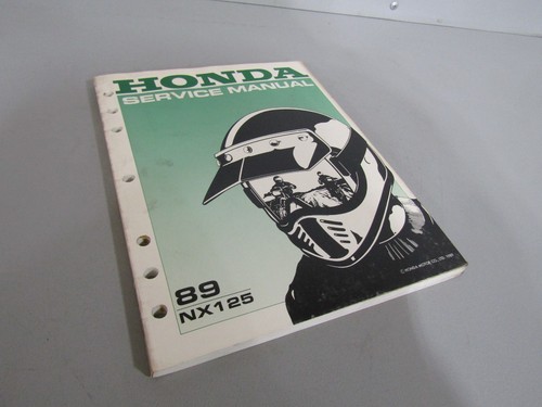 1989 honda nx125 oem - 1989,