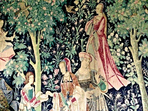 Tapisserie murale les - les, fêtes
