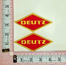 Deutz Engine Manufacturer 2 Jacket Vest Patches