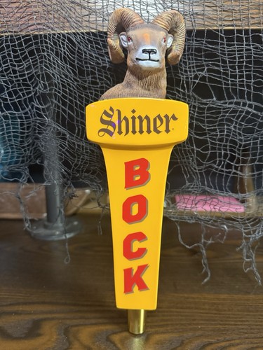 Shiner bock tap handle brand - shiner,