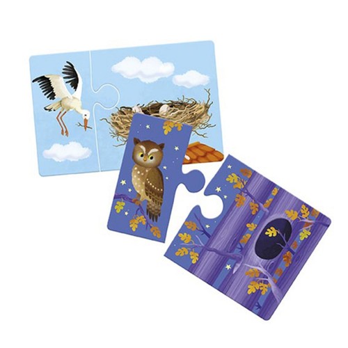 Jeu puzzle educatif animaux - jeu,