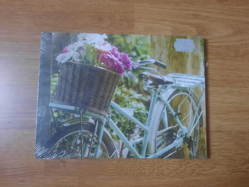 Cadre déco imprimé vélo
