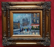 Belle huile  du XXe siècle