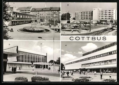 Carte postale cottbus - carte,