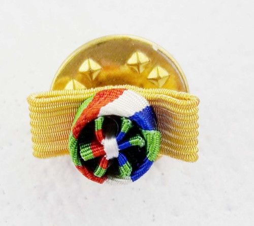 Rosette boutonnière médaille