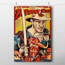 toile tableaux  filme culte aventure   30 x 45  cm