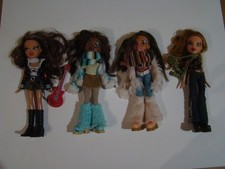 LOT DE 4 POUPEES BRATZ RARE