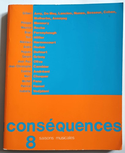 Livre revue conséquences - livre,