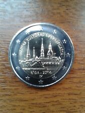pièce neuve lettonie 2 euros 2014 "riga"