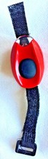 Used micro-R- Safety Light, Red, For Biking Plus Alloy water Bottle Cage Black.
